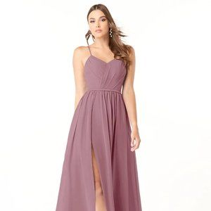 Azazie Cora Bridesmaid's Dress in Vintage Mauve, Size A4